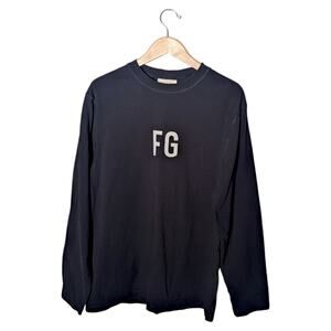 Fear of God Long Sleeve Tee-Shirt FG Logo Black - Medium